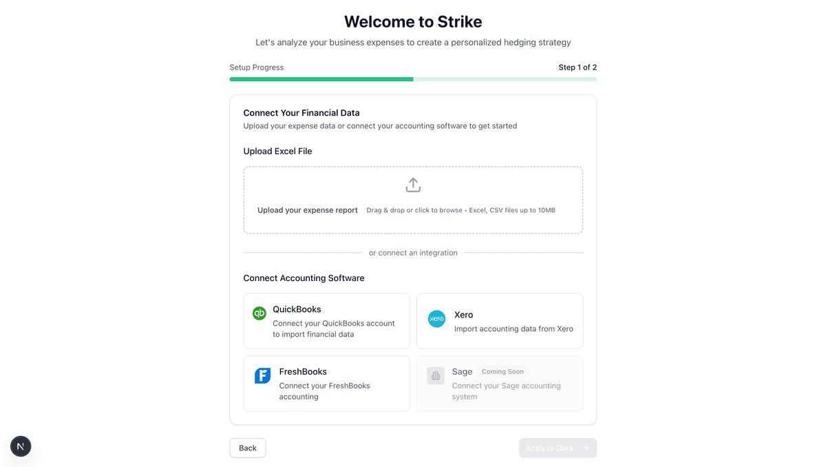 SMBs provide expenses through QuickBooks and Xero integration